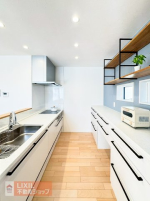 �L�b�`�� �R���R�������������X�y�[�X���m�ۂ��ꂽ�V�X�e���L�b�`���B�����ɒ������\�Ȃ��ߎ��Z�ɂ��Ȃ�܂����A�i�������₹��̂ł������D���̕��Ɋ�΂�܂��B