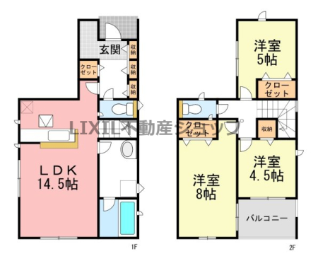  �y�Ԏ��}�z1�����@�Ԏ��}�ł��B 2F�e�����Ɏ��[������̂ŁA�֗��ł��I