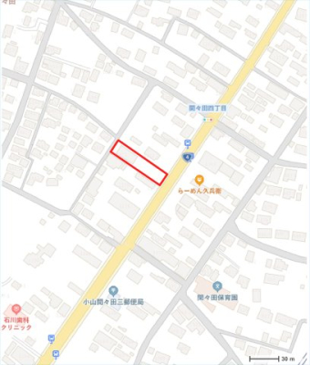 ���n�ē��} ���Ɛ��̓�ʂ����H�ɖʂ��Ă���܂�